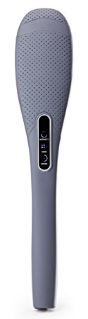 HTG Cordless Handheld Body Massager - Rechargeable Deep Tissue Percussion & Vibration - 5 Attachment Heads - Variable Intensity & Speed- For Back, Neck, Shoulder - Injury & Sports Recovery