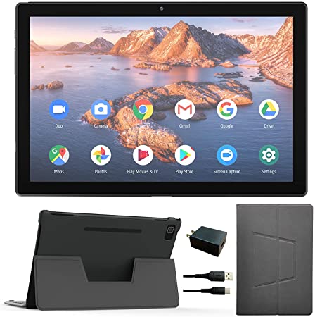 Tablet 10.1 Inch Android 10.0, 4GB 64GB/ 128GB Extend Octa-Core 1.6 GHz Processor Tablets,13MP Rear Camera, Bluetooth 5.0, Wi-Fi, GPS   Tablet with Keyboard Case. (64G)