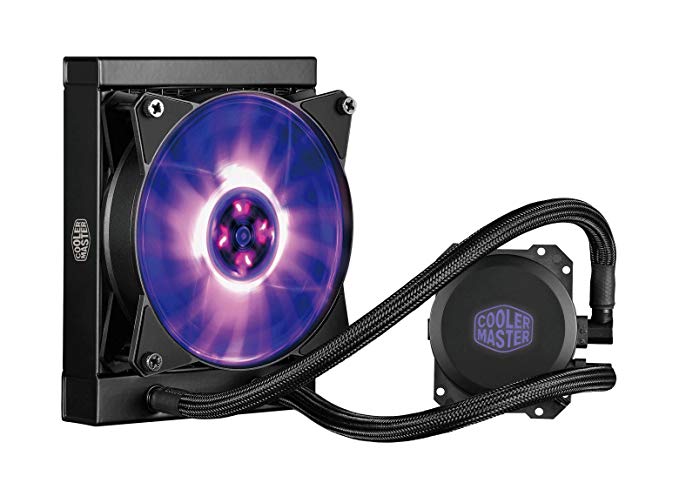 Cooler Master MasterLiquid ML120L RGB AIO CPU Liquid Cooler '120mm Radiator, All-In-One, Dual Dissipation Pump' MLW-D12M-A20PC-R1