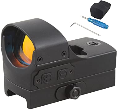 Vector Optics Wraith 1x22x33mm 3 MOA Mini Red Dot Scope Sight with Automatic Motion Sensor and Invisible Night Vision Dot (Matte Black)