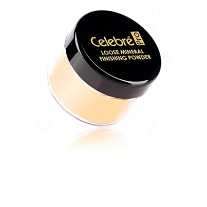 Mehron Makeup Celebre Loose Mineral Finish Powder (.42 ounce) (Saffron)