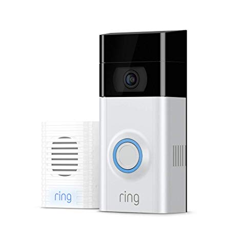 Certified Refurbished Ring Video Doorbell 2   Certified Refurbished Ring Chime