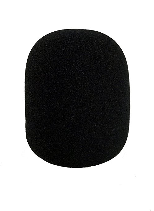 Tetra-Teknica Essentials Series XLWS-1P Extra Large Microphone Windscreen for Blue Yeti, MXL, Audio Technica, and Other Large USB Microphones , Color Black