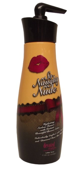 Devoted Creations SO NAUGHTY NUDE SUNLESS Lotion - 11 oz.