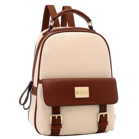 Tinksky New Arrival Korean Fashion Bag Vintage Backpack College Students Schoolbag