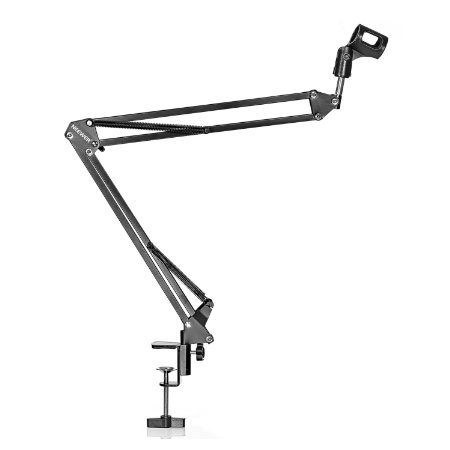 Neewer® Microphone Suspension Boom Scissor Arm Stand (Mic Stand Only, No Microphone or Pop Screen Included)