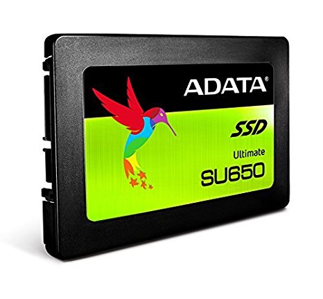 ADATA SU650 240GB 3D NAND 2.5 inch SATA III High Speed Read up to 520MB/s Internal SSD (ASU650SS-240GT-C)