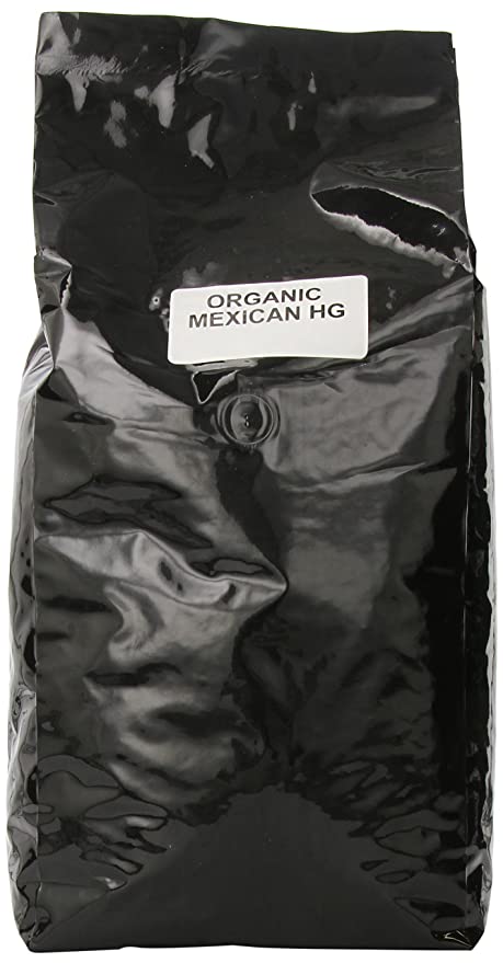 First Colony Organic Whole Bean Coffee, Mexican HG, 5-Pound