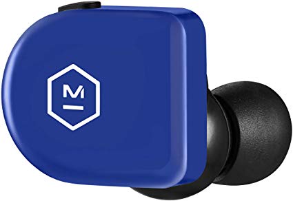 Master & Dynamic MW07 GO True Wireless Earphones - Water Resistant Earbuds - Sport & Travel Bluetooth, Lightweight in-Ear Headphones - Electric Blue