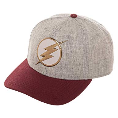 DC Comics The Flash Curved Bill Snapback Hat