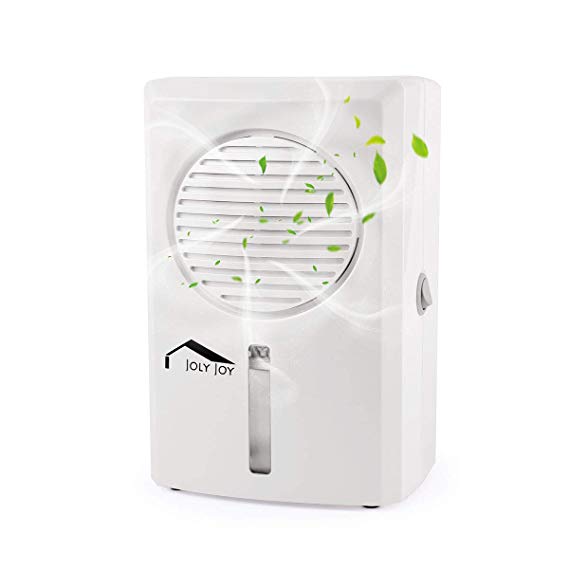Small Dehumidifier, Energy Efficient Air Purifier,Joly Joy Mini Quiet Safe Compact and Portable for Damp Air, Mold, Moisture in Home, Kitchen, Bedroom, Basement, Caravan, Office, Garage