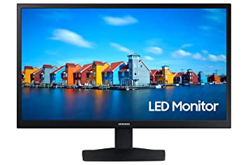 Samsung 22 inches, 1920 x 1080 Pixels, 55.88 cm Bezel Less, Flat, Flicker Free LED Monitor (LS22A330NHWXXL, Black)