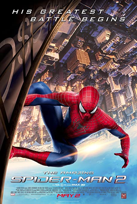 The Amazing Spider-man 2 (2014) : Movie Poster (Thick Poster) Original Size 24x36 Inch - Andrew Garfield, Emma Stone, Jamie Foxx