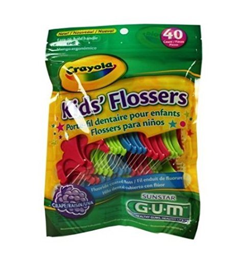 Butler Childrens Flossers assorted colors 40 ea