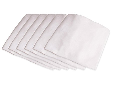 Summer Infant Bassinets Sheets, White, 14" x 30" - 6 Pack