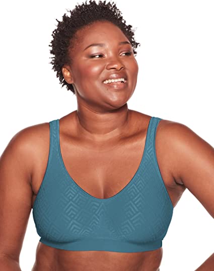 Bali Comfort Revolution Wireless Bra, Full-Coverage Wireless Bra, Moisture-Wicking Wirefree Bra, Core Colors