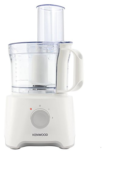 Kenwood FDP301WH Multipro Compact Food Processor, 2.1 Litre, 800 W, White