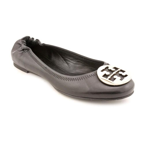 Tory Burch Classic Leather Reva Flats