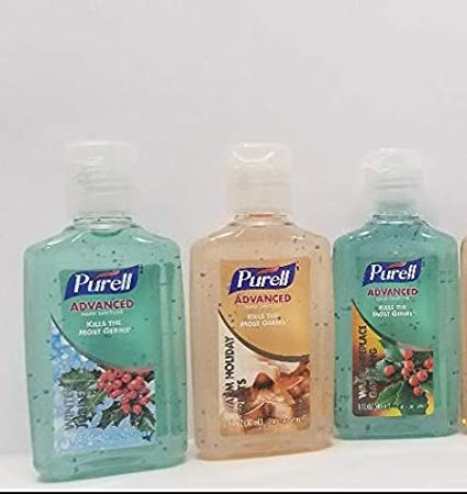 Naturals Advanced Hand-Sanitizer Gel,1 fl oz bottles - Pack of 3