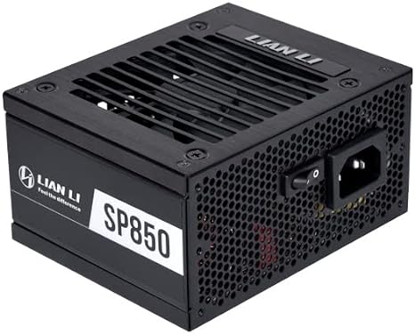 Lian Li SP 850 80  Gold, Black Color, Performance SFX Form Factor Power Supply - SP850 Black