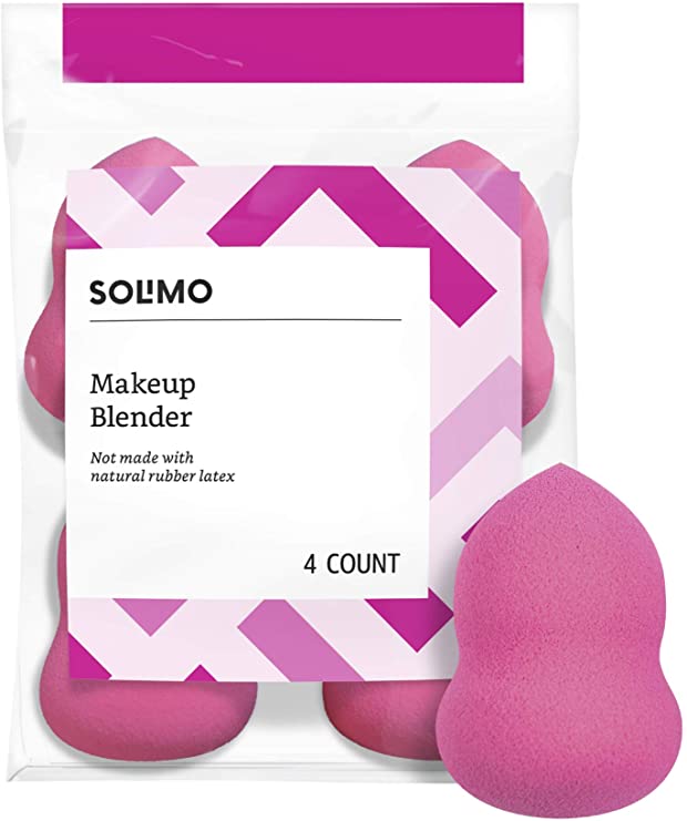 Amazon Brand - Solimo Large Blending Sponge 4-pack