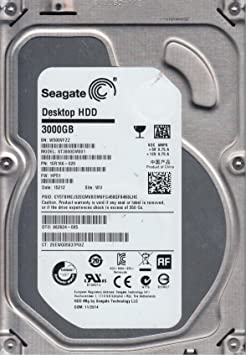 ST3000DM001, W50, WU, PN 1ER166-020, FW HP51, Seagate 3TB SATA 3.5 Hard Drive