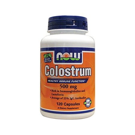 NOW Foods Colostrum 500mg, 120 Capsules