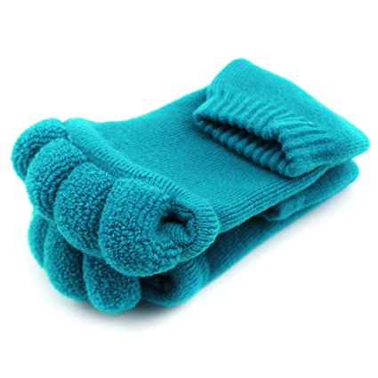 Moxeay Yoga Massage Toe Separator Socks