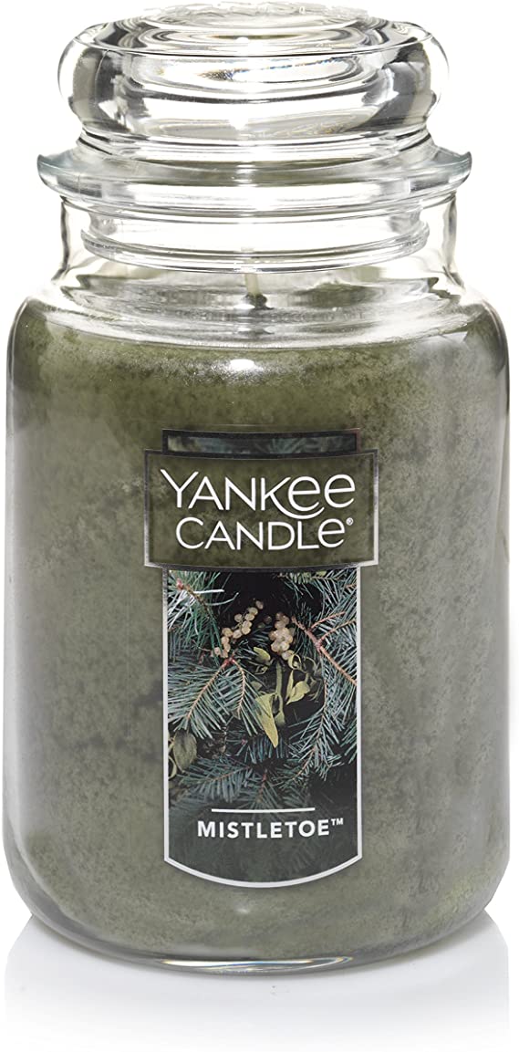 Yankee Candle Large Jar Candle, Mistletoe