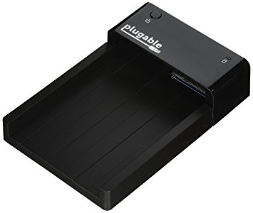 Plugable USB 3.0 SATA III Lay-Flat Hard Drive & SSD Docking Station (Supports UASP and Drives 8TB )