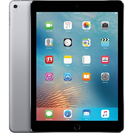 Apple iPad Pro Tablet (128GB, LTE, 9.7") Space Gray (Certified Refurbished)