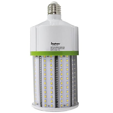 Dephen AC100-277V 30W IP64 LED Dust Corn Light Bulb E26 Lamp Base Natural White(5000K) Energy Saving High Power(3200lumens) 360degree Flood light Lifetime of 23 Years