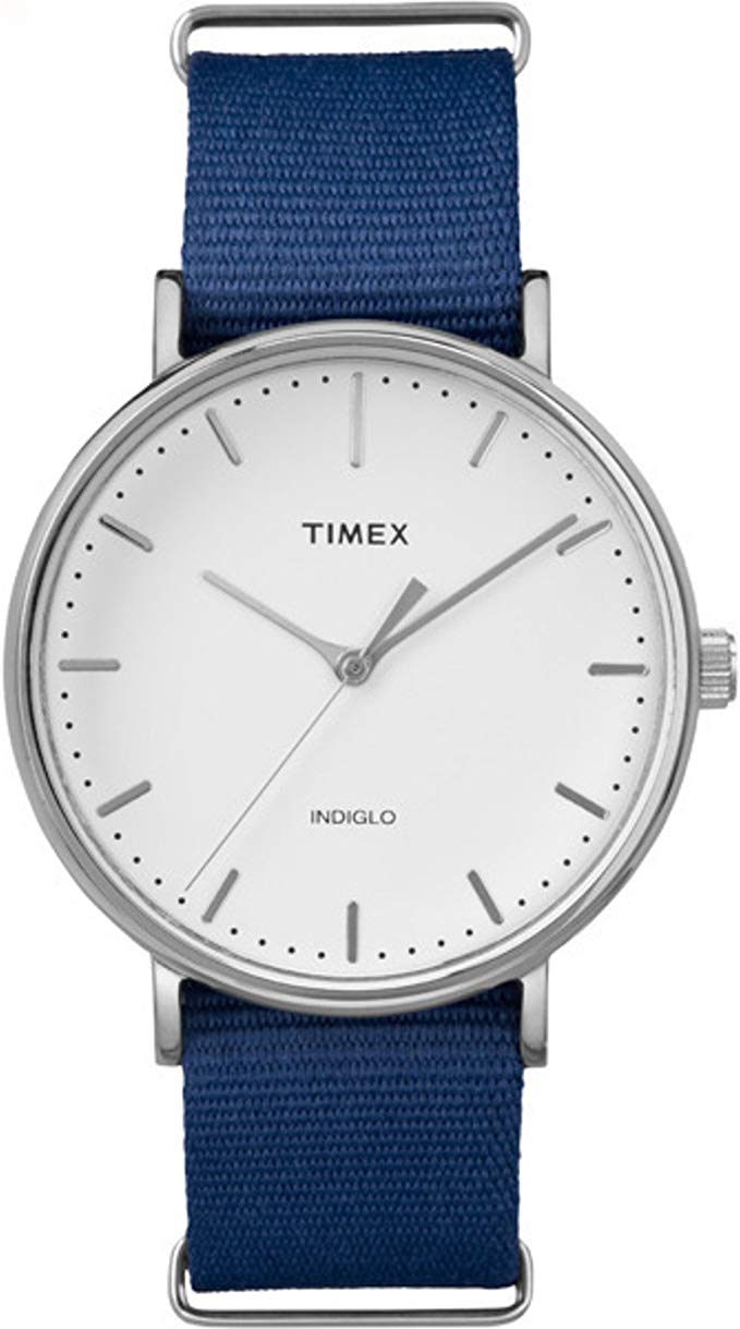 Timex Unisex Weekender Fairfield 41mm Slip-Thru Strap Watch