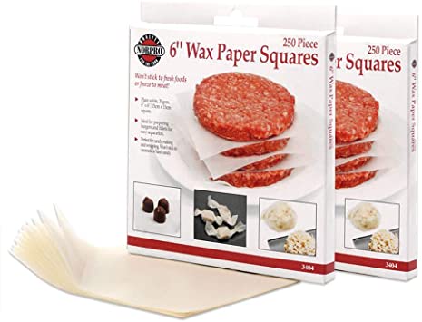 Norpro 3404 Square Wax Papers, 500-Piece