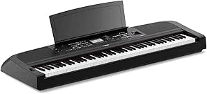 Yamaha DGX670B 88-Key Weighted Digital Piano, Black (Furniture Stand Sold Separately)