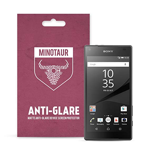 Sony Xperia Z5 Compact Screen Protector Pack, Matte Anti Glare by Minotaur (6 Screen Protectors)