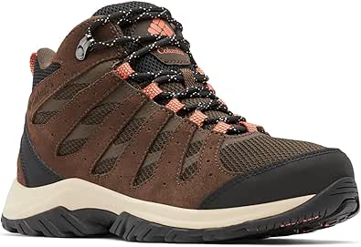 Columbia Redmond III Mid, Zapatillas de senderismo impermeables para mujer