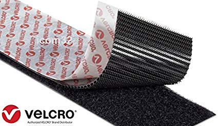 VELCRO® Brand Industrial Strength Velcro Heavy-Duty Stick On Self Adhesive Velcro Tape 5CM Wide, 10 Metres Long