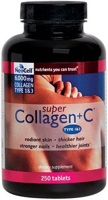 Super Collagen   C Type 1&3 joint recovery - 250 tablets by NeoCell mm