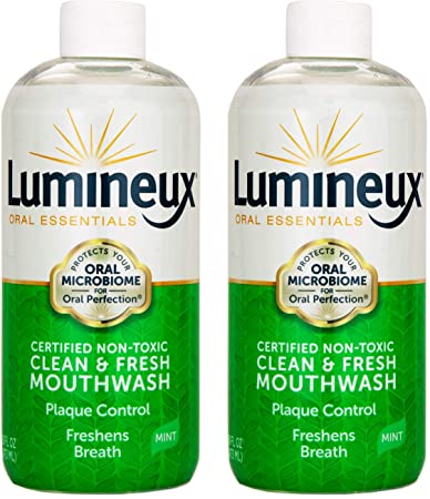 Oral Essentials Oral Essentials Clean & Fresh Mouthwash (2 Pack) Dentist Formulated Alcohol/preservative/sugar Free, 16 Ounce