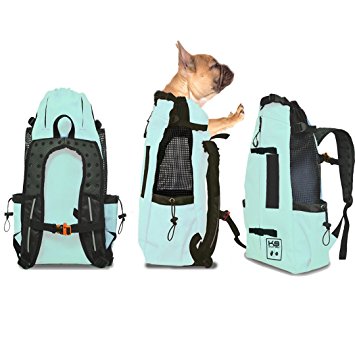 K9 Sport Sack AIR | Pet Carrier Backpack For Small and Medium Dogs | Front Facing Adjustable Pack | Veterinarian Approved Safe Bag For Travel To Carry Canine