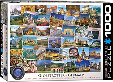 EuroGraphics Germany Globetrotter 1000-Piece Puzzle