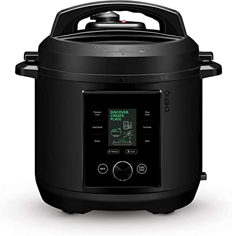 CHEF iQ Multifunctional Smart Pressure Cooker, Pairs With App Via Wifi For A Smarter Cooking Experience