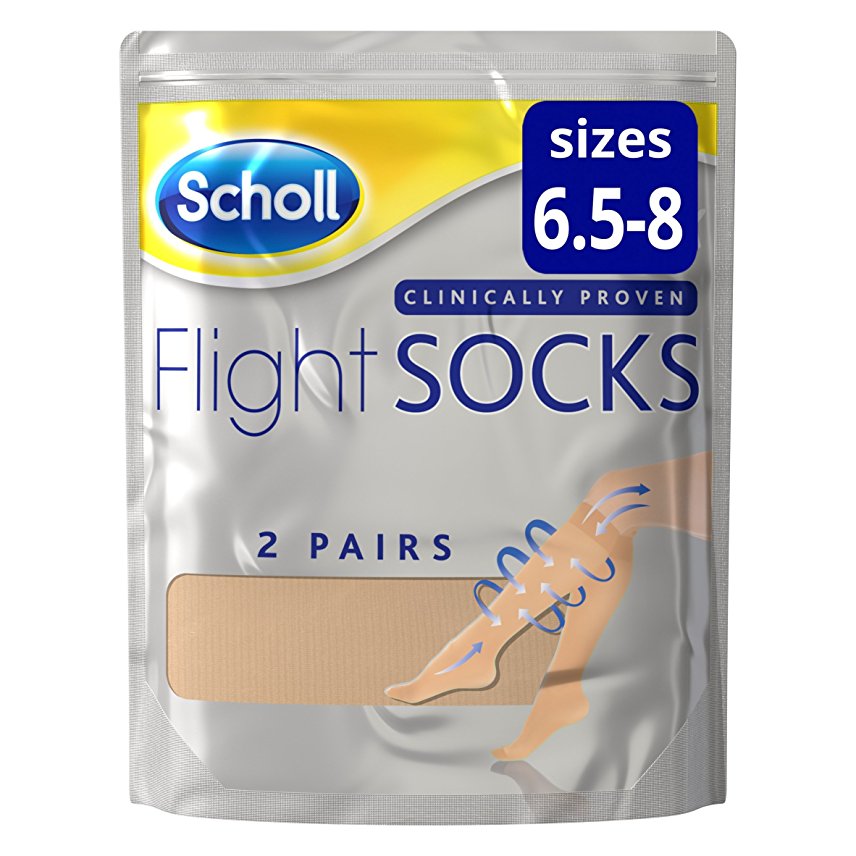 Scholl Footwear Flight Socks Sheer - Sizes 6.5-8