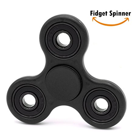 SENQIAO Tri Fidget Spinner Hand EDC Finger Spinner Toy Stress Reducer with High Performance Bearing For ADD, ADHD, Anxiety, and Adult Children