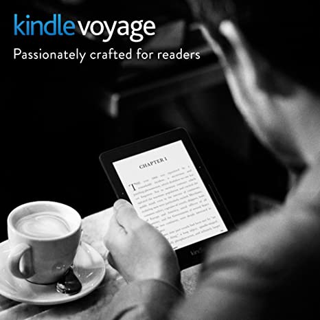 Kindle Voyage E-reader, 6" High-Resolution Display (300 ppi) with Adaptive Built-in Light, PagePress Sensors, Wi-Fi