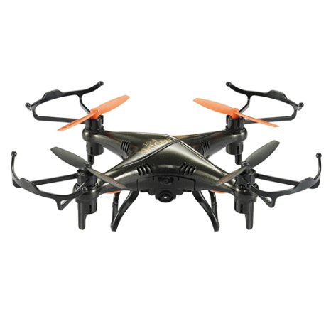 GPTOYS Waterproof Remote Control Quadcopter with 2.0MP HD Camera - Black