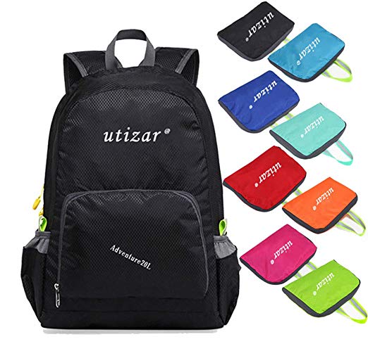 UTIZAR Backpack Folding Hiking Bag 20L