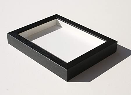 Shadowbox Gallery Wood Frames - Black, 6 x 6