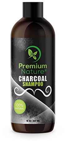 Charcoal Shampoo Clarifying Sulfate Free - 16oz